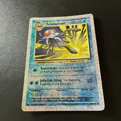 Pokemon - Tentacruel - 66/110 - Reverse Holo - Legendary Collection - No Shining - Image 3