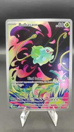 Bulbasaur Illustration Rare - 133/132 - ME01: Mega Evolution Pokemon TCG NM - Image 1