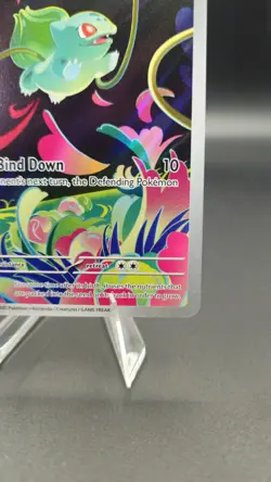 Bulbasaur Illustration Rare - 133/132 - ME01: Mega Evolution Pokemon TCG NM - Image 4