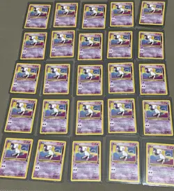 2000 WOTC POKEMON LEAGUE MEW #8 BLACK STAR PROMO LOT OF 25 UNPLAYED FREE SHIP - Image 1