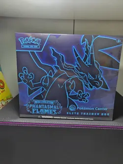 Mega Evolution Phantasmal Flames Pokemon Center ETB | Sealed | New - Image 1