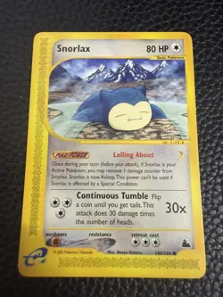 Snorlax #100 - Pokemon Skyridge - Image 2