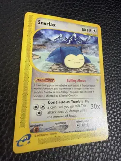 Snorlax #100 - Pokemon Skyridge - Image 4