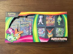 Pokemon Mythical Squishy Premium Collection Box, Evolving Skies Booster Packs 820650809736 - Image 1