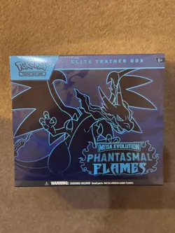 Pokemon TCG Mega Evolution Phantasmal Flames Elite Trainer Box ETB | FAST POST - Image 1