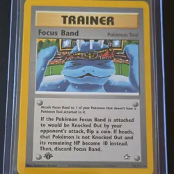 Pokemon TCG Focus Band 1st Edition 86/111 Neo Genesis LP - Image 1