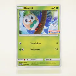 Pokemon - Rowlet 003/SM-P - Indomaret Promo - Indonesisch - NM - Image 1