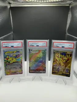 Pokemon 3x Psa 10 Slab LOT - Image 1