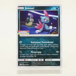 Pokemon - Sneasel 090/SM-P - Indomaret Promo - Indonesisch - NM - Image 1