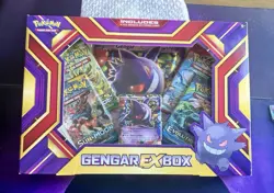 2016 POKEMON XY PHANTOM FORCES GENGAR EX BOX GENGAR EX 34/119 FACTORY SEALED - Image 1