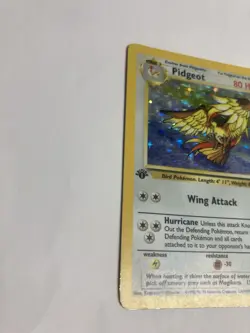 Pokemon Pidgeot 8/64 Jungle 1st Edition Holo MP - Image 4