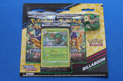 POKEMON CROWN ZENITH RILLABOOM PIN COLLECTION SEALED - Image 1