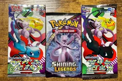 3- Pokemon TCG Shining Legends Booster Packs English,Japanese and Korean (2017) - Image 1
