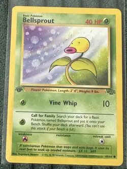 Pokemon Jungle 1st Edition Bellsprout 49/64 - Image 1