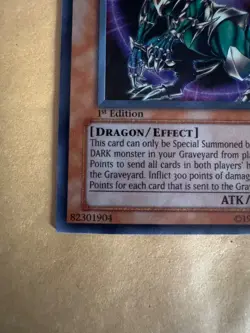 YuGiOh Chaos Emperor Dragon-Envoy Of The End Secret Rare 1st Edition IOC-000 - Image 4