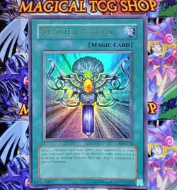 Yugioh Monster Reborn LOB-118 Ultra Rare Original Print Konami 2002 - Image 1
