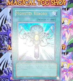 Yugioh Monster Reborn LOB-118 Ultra Rare Original Print Konami 2002 - Image 3