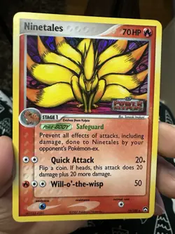Ninetales ???? EX Power Keepers 19/108 Reverse Holo Rare Stamped Pokemon Card - Image 1