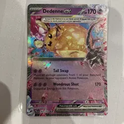 Pokemon Card TCG Dedenne EX S&V Paldea Evolved Holo Card 093/193 ⭐99p Start⭐ - Image 1