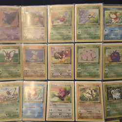 Vintage Pokemon Collection Holos Inc - 129 Cards - All Jungle/Fossil/TR/Base Set - Image 3