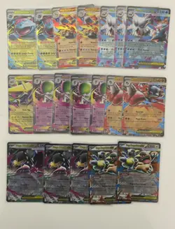 Mega Evolutions Double Rare EX Set Bundle x19 Cards - Image 1