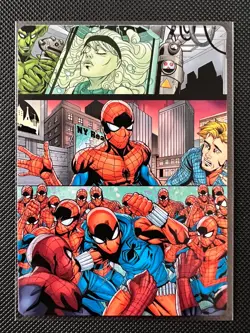 Magic the Gathering Spider-man Card : The Clone Saga (Art Series 42/54) - Image 1
