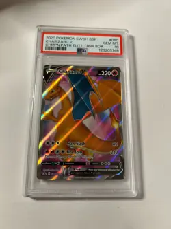Charizard V SWSH050 SWSH: Sword & Shield Promo Cards Holo Psa 10 - Image 1
