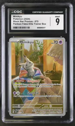 Mimikyu 075 Sv: Scarlet & Violet Promo Cards Holo for sale online - Image 1
