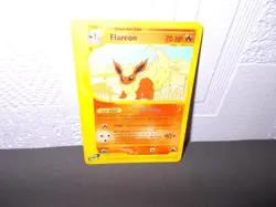 Pokemon FLAREON 8/144 Non Holo 2003 Trading Card FREE UK Postage - Image 1