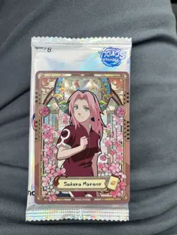 Kayou Naruto NRSA01-SP-003L5 Sakura Maruno Trading Card SSP English - Image 1