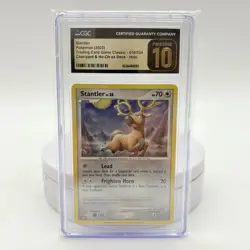 Pokemon TCG Stantler 016/034 Classic Card Holo CGC Pristine 10 2023 Pokemon - Image 1