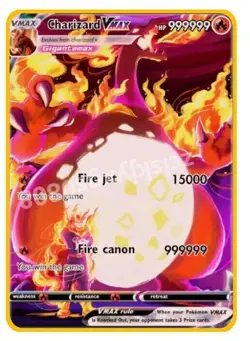 Charizard VMAX Pokemon Gold Metal Pokemon Card Collectible Gift/Display - Image 3
