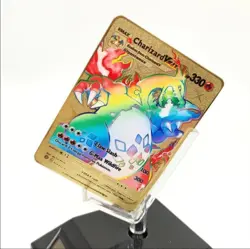 Charizard VMAX Pokemon Gold Metal Pokemon Card Collectible Gift/Display - Image 5