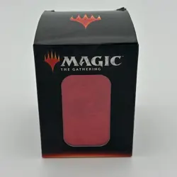 ??Ultra PRO Deck Box Alcove Leather Flip Card 100 Cards Storage Holder Mountain - Image 1