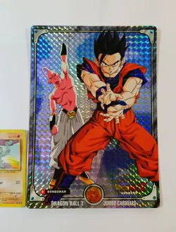 JAPAN JUMBO Carte Dragon Ball Z Carddass Prism 7 card DBZ Hondan carddass - Image 1