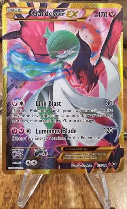 Pokemon TCG Gardevoir EX 116/114 XY Steam Siege 2016 Secret Rare Holo Card - Image 1