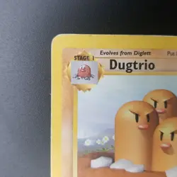 DUGTRIO 23/130 - Base Set 2 - Rare - VINTAGE WOTC Pokemon Card - MP/HP - Image 2