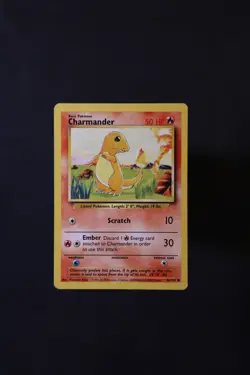 Charmander Pokemon Card (1995, 96, 98 Nintendo Creatures) - Image 1