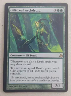 Gilt-Leaf Archdruid | LP | Morningtide | MOR #124 | MTG - Image 1