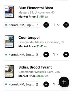 X1 Commander Sidisi Blood Tyrant X5 Commander Deck Essentials - Image 4