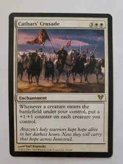 MTG Cathars' Crusade, Near Mint, English Avacyn Restored - Image 1