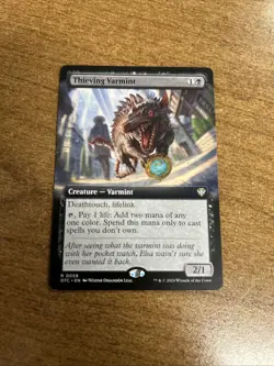 Thieving Varmint (Extended Art) Commander: Outlaws of Thunder Junction Regular - Image 1