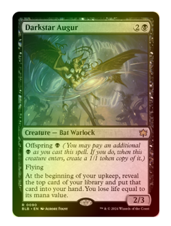 Darkstar Augur - Foil Bloomburrow - Image 1