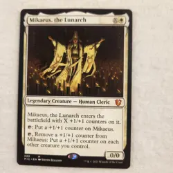 Mikaeus, the Lunarch #089 (NM) Commander: Innistrad: Midnight Hunt Magic MTG - Image 1