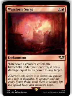Warstorm Surge Universes Beyond: Warhammer 40000 Regular MTG - Image 1