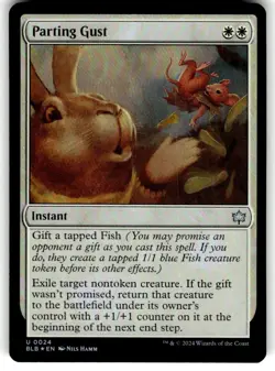 FOIL MTG NM x1 Parting Gust BLB Bloomburrow MTG 24 UNCOMMON M/NM 1x - Image 1