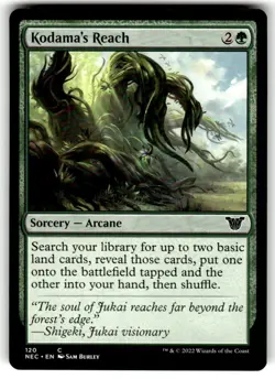 Kodama's Reach Commander: Kamigawa: Neon Dynasty Regular MTG - Image 1