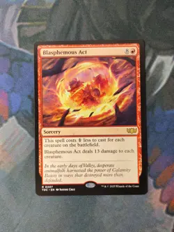 Blasphemous Act | 7% Off 2+ | Dragonstorm | NM | MTG - Image 1
