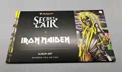 MTG Secret Lair Iron Maiden Album Art Rainbow Foil Edition Sealed - Image 1