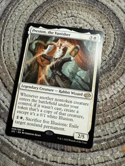 PRESTON, THE VANISHER - Rare - J22 Jumpstart 2022 MTG Magic the Gathering - Image 1